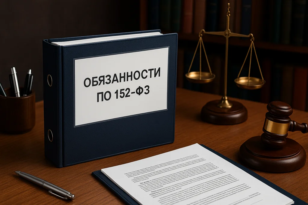 Обязанности по 152-ФЗ